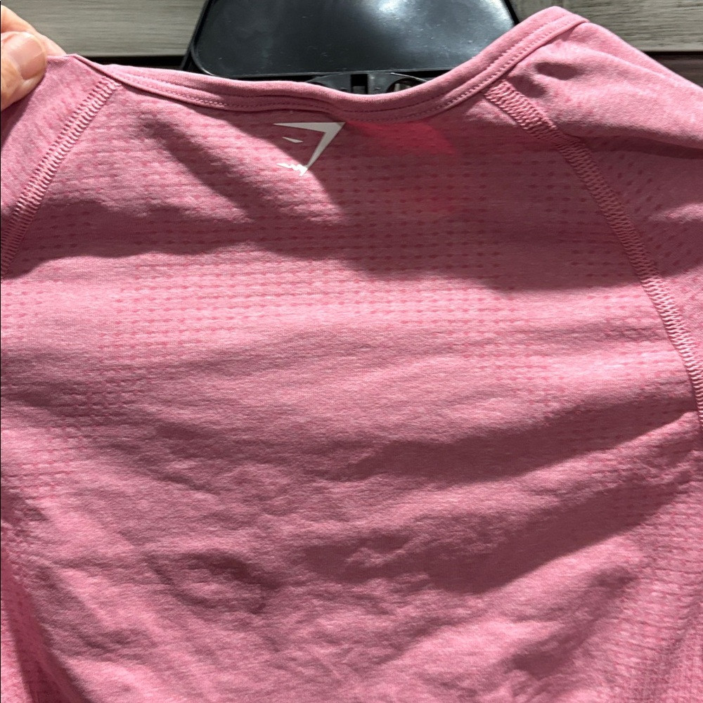 Gymshark Green, Blue, and Pink Long Sleeve Crop Tops - Picture 12 of 16